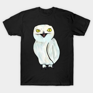 Happy Snowy Owl T-Shirt